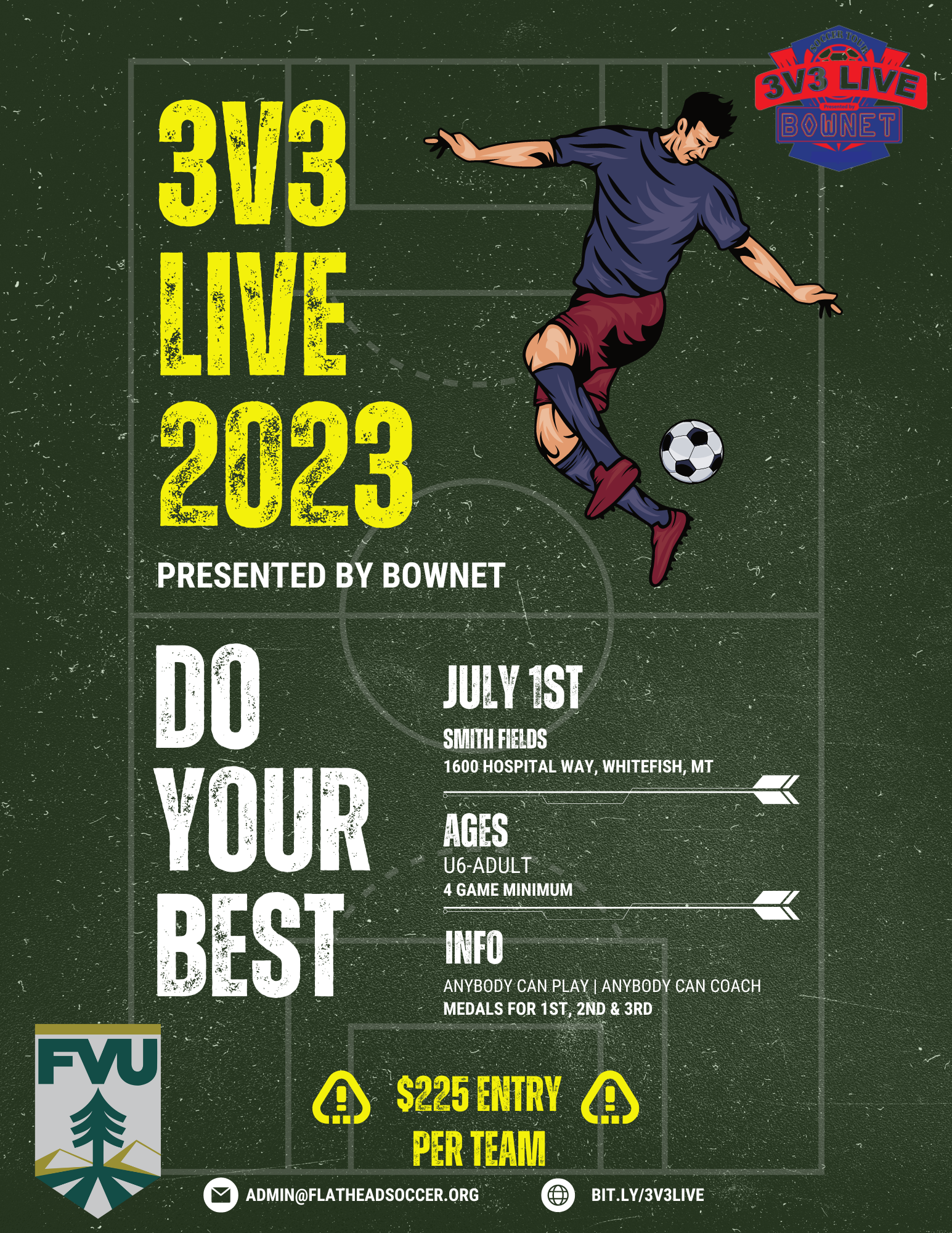 3V3 Live National Soccer Tour